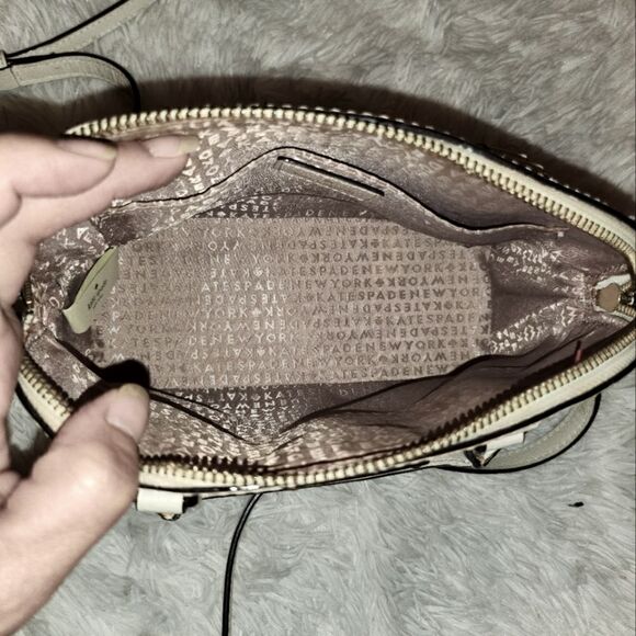 Kate Spade Carl Leather Satchel Crossbody Bag - Picture 9 of 15